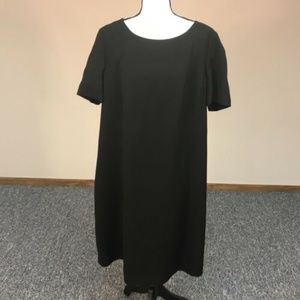 Lafayette 148 New York Short Sleeve Shift Dress